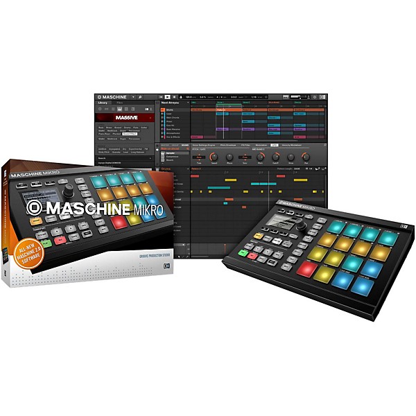 【福袋セール】 Black MK2 MIKRO MASCHINE Instruments Native | Center Guitar DTM・DAW
