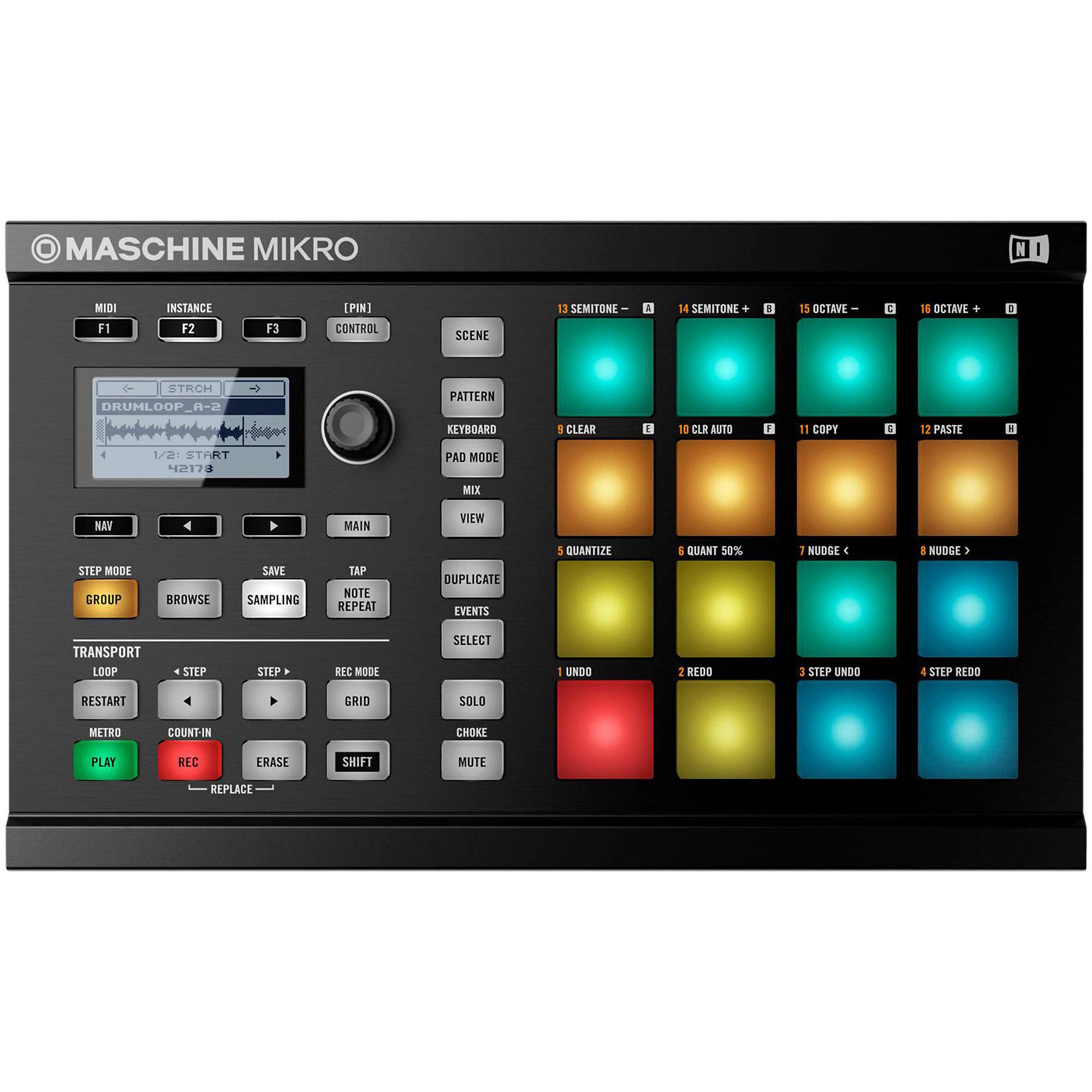 セブンイレブン 冬ギフト 2025 Native Instruments MASCHINE MIKRO MK2 Black | Guitar Center DTM・DAW