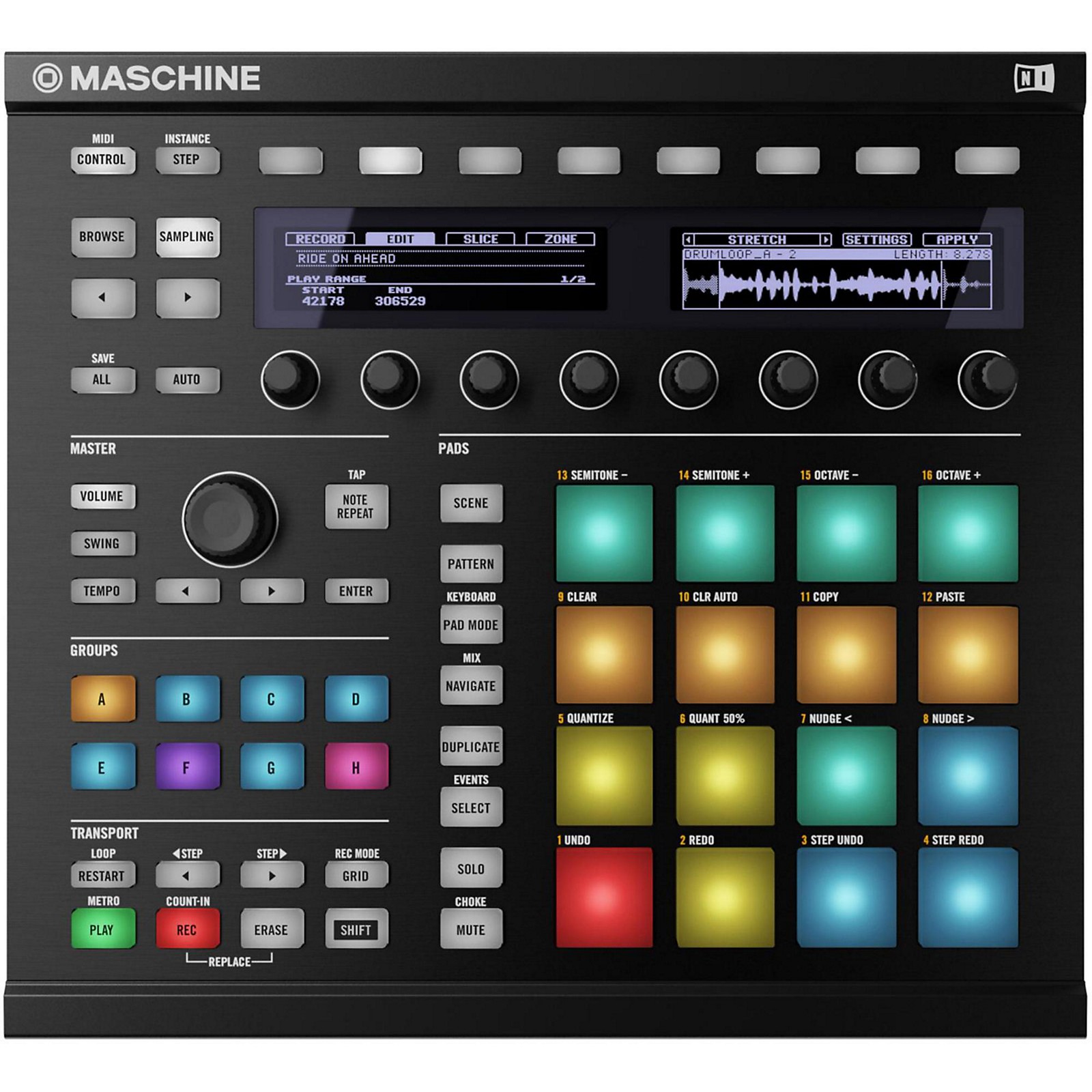 Open Box Native Instruments MASCHINE MK2 Level 1 Black