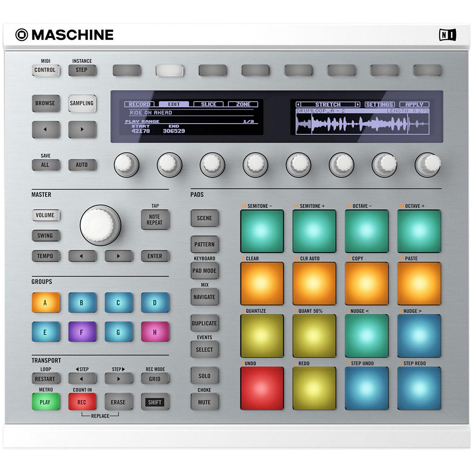 Open Box Native Instruments MASCHINE MK2 Level 2 White