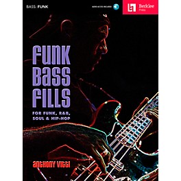 Berklee Press Funk Bass Fills - For Funk, R&B, Soul & Hip-Hop Book/CD