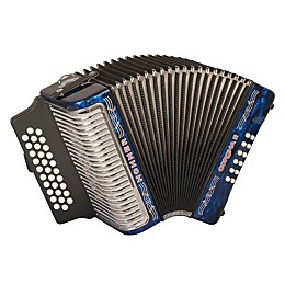 Hohner Corona II 3500 ADG Accordion Dark Blue