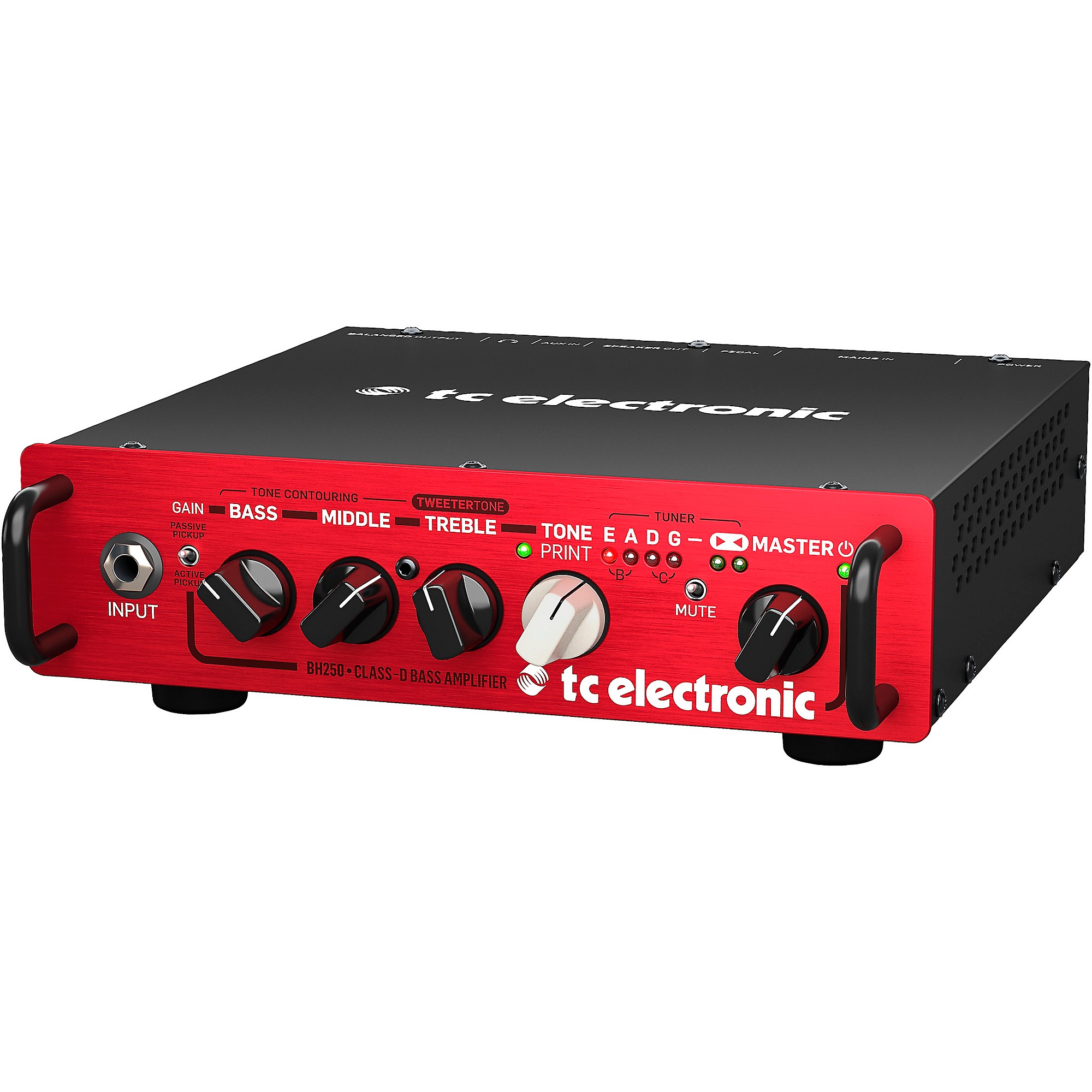 tc electronic BH250 ベースアンプ TC Electronic BH250 250W Bass Amp Head Black | Guitar Center