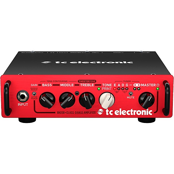 TC Electronic BH250 250W Bass Amp Head Black