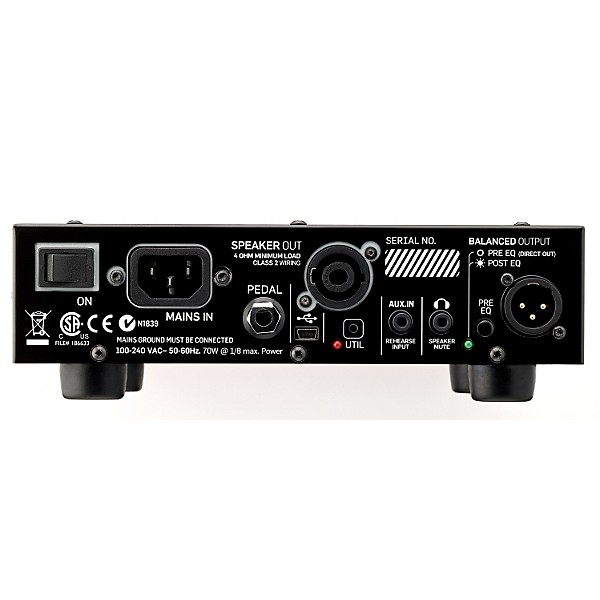 TC Electronic BH250 250W Bass Amp Head Black