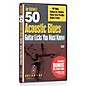 eMedia 50 Acoustic Blues Licks You Must Know DVD with Bonus DVD thumbnail