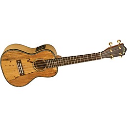 Open Box Lanikai SM-CEK Spalted Mango Concert Ukulele with Fishman Kula Preamp Level 1 Natural