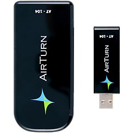 AirTurn USB Wireless AT-104 with 2 ATFS-2