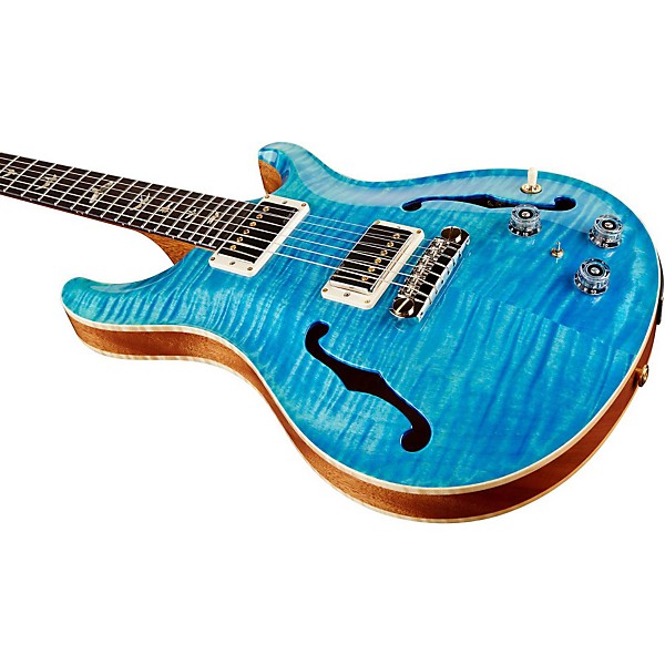 PRS Hollowbody II Flame Maple Top Electric Guitar Aquableux Hybrid Hardware