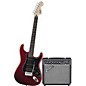 Squier Affinity Series HSS Stratocaster Electric Guitar Pack with 15G Amplifier Candy Apple Red thumbnail