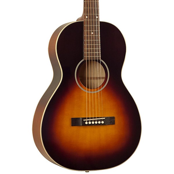 The Loar 215 O-Style Small Body Acoustic Guitar Vintage Sunburst