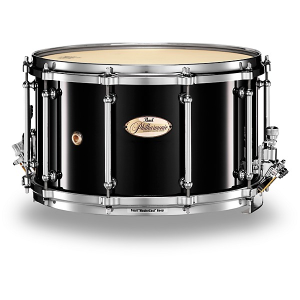 Pearl Philharmonic 6-Ply Maple Snare Drum High Gloss Piano Black 14x4