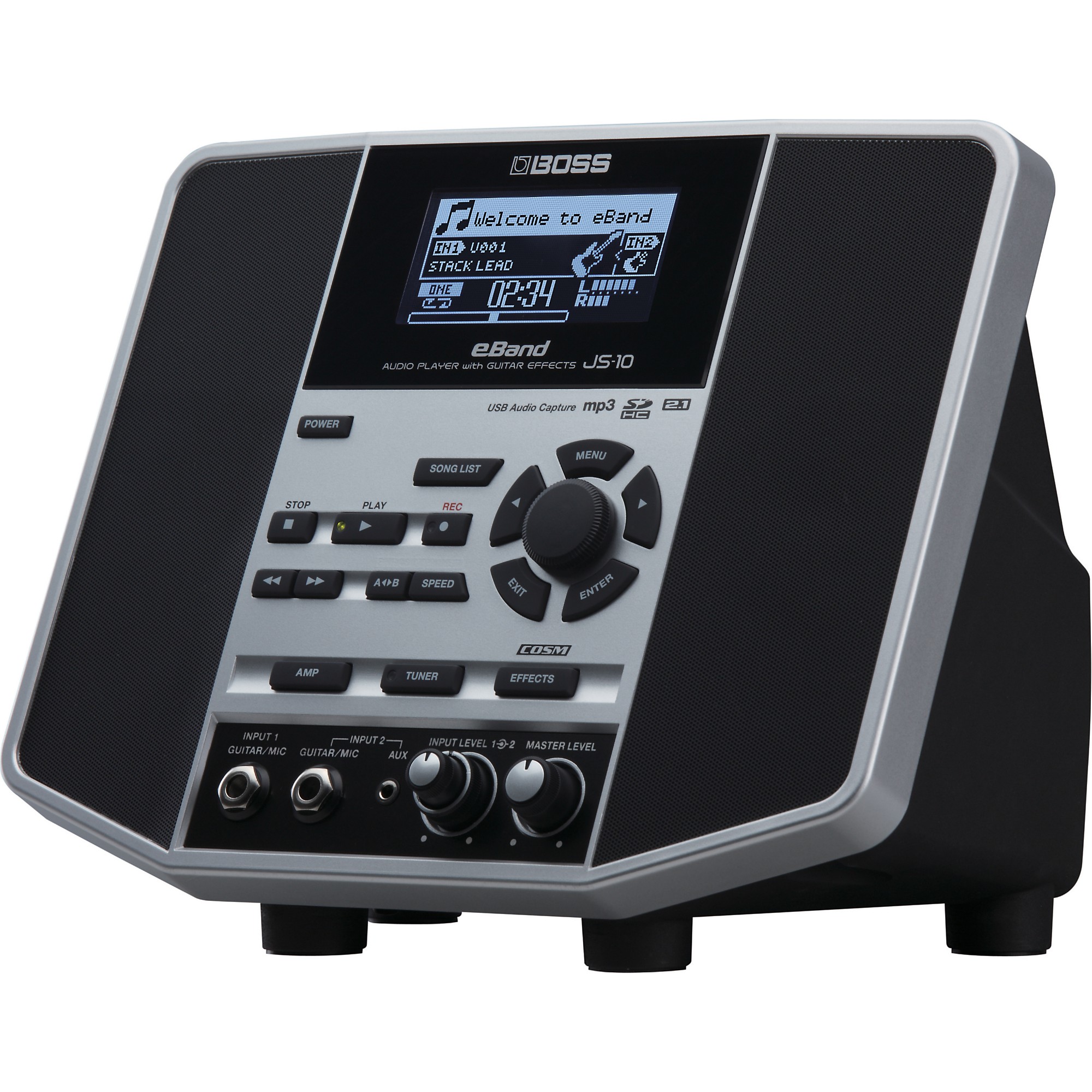 BOSS eBand JS-10 Audio Player With Guitar Effects