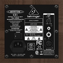 Behringer Behritone C5A Active Full-Range Reference Studio Monitor
