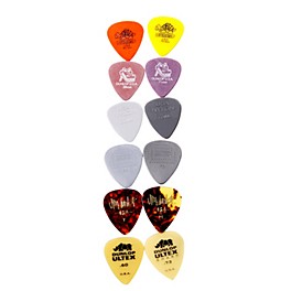 Dunlop PVP101 Light/Medium Pick Variety (12 pack)