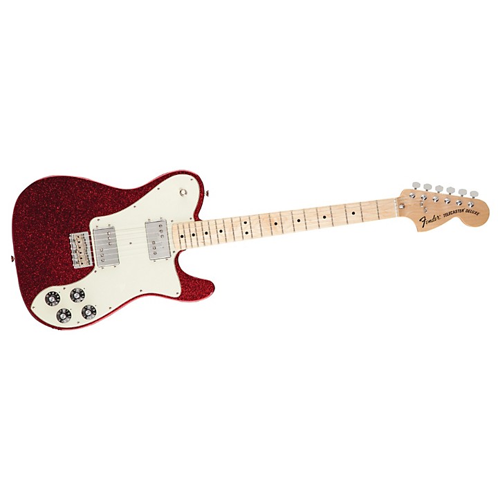 Fender FSR 1972 Telecaster Deluxe Electric Guitar Apple Red