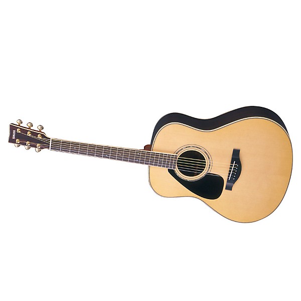Yamaha L Series Left-Handed Dreadnought Acoustic Guitar with Case Natural