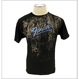 Clearance Fender Heaven's Gate T-Shirt Black Extra Large