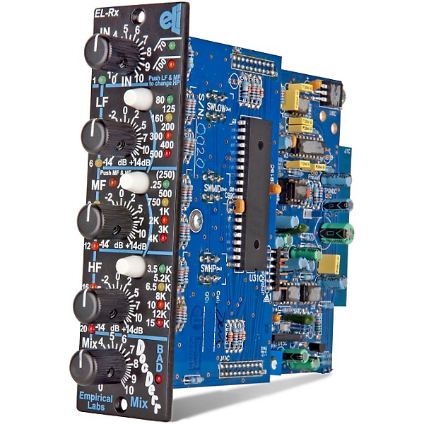 Open Box Empirical Labs EL-Rx DocDerr 500 Series Multi-Purpose Tone Module Level 2 Vertical Faceplate 888366068380