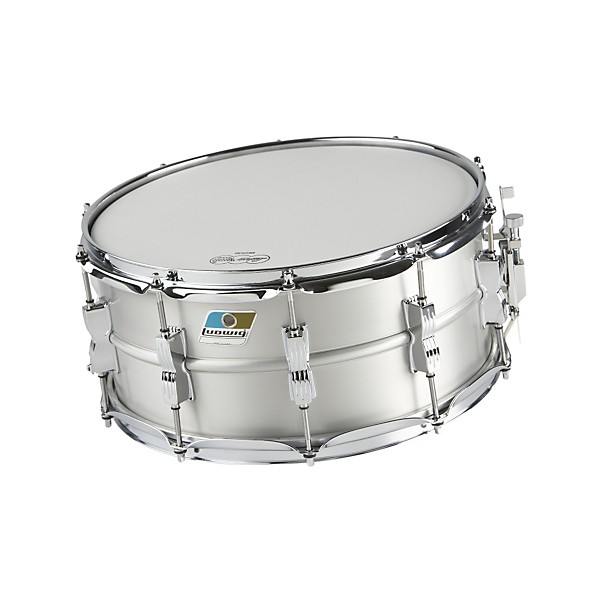 Ludwig Acrolite Classic Aluminum Snare Drum Matte Finish 6.5x14