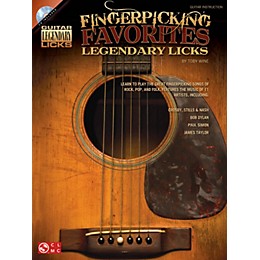 Hal Leonard Fingerpicking Favorites Legendary Licks Book/CD