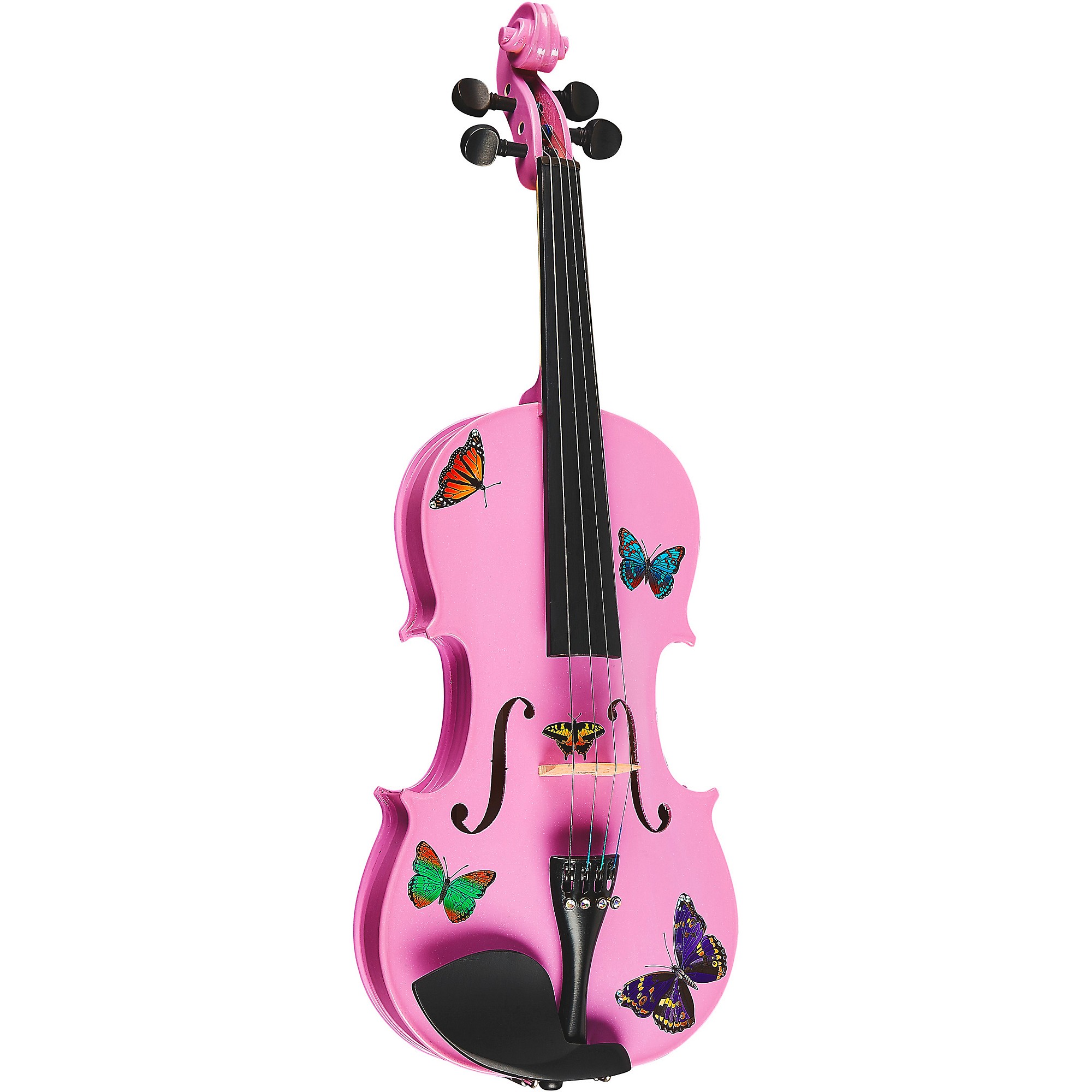 Rozanna's Violins Butterfly Dream Lavender Series Violin