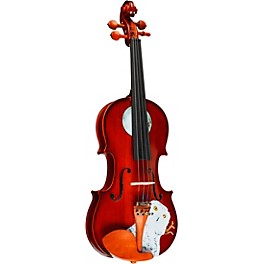 Open Box Rozanna's Violins Mystic Owl Series Violin Outfit Level 1 4/4 Size