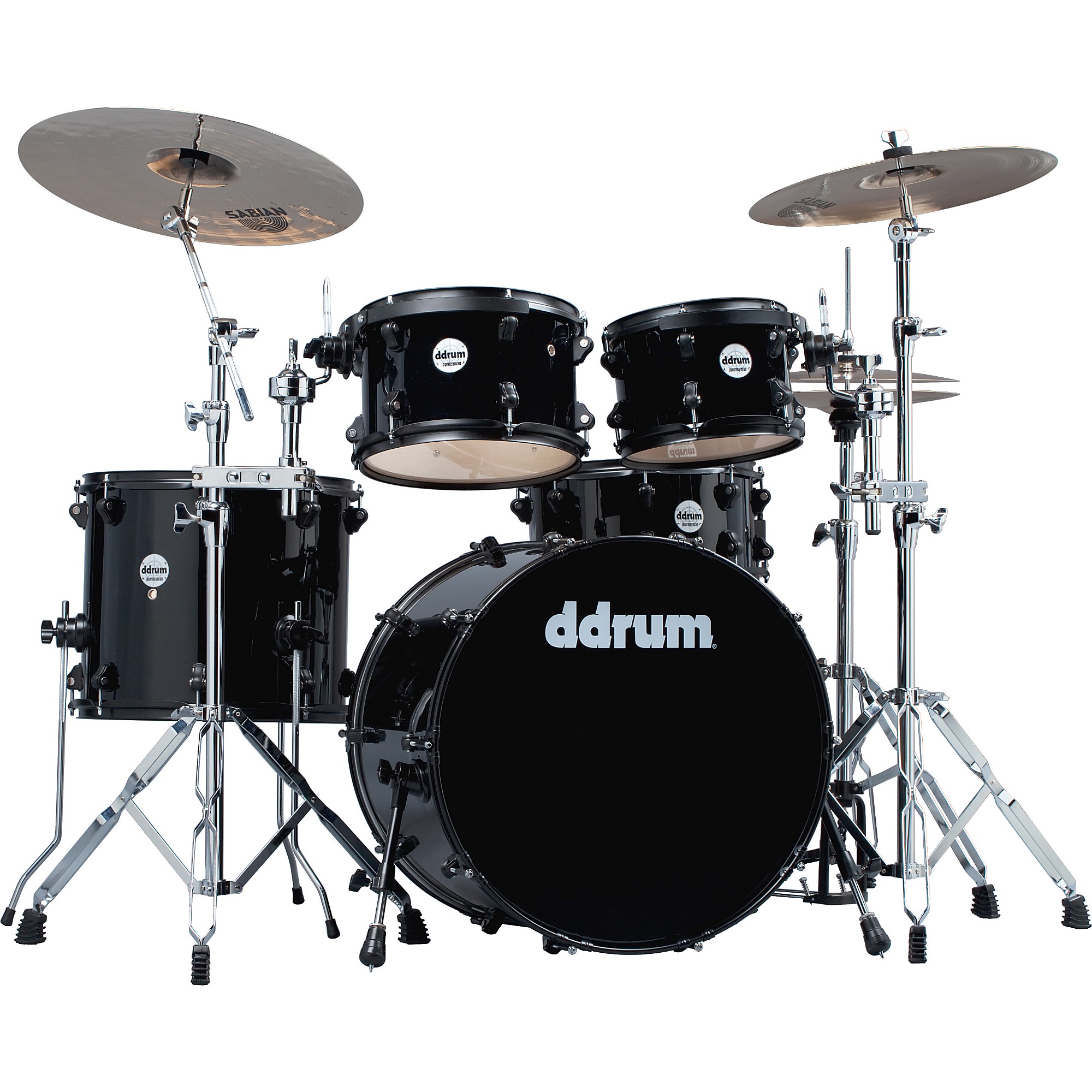 ddrum Journeyman Player 5-Piece Drum Kit Midnight Black | Guitar