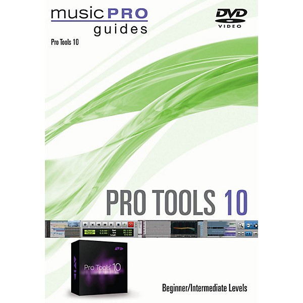 Hal Leonard Pro Tools 10 Beginner/Intermediate Level Music Pro Guide Series DVD