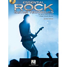Hal Leonard Essential Rock Guitar Techniques 24 Skills Every Serious Player Should Master Book/CD