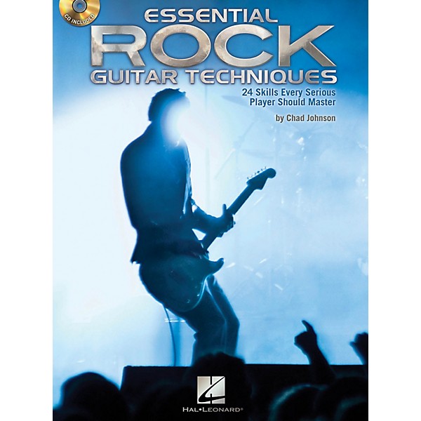 Hal Leonard Essential Rock Guitar Techniques 24 Skills Every Serious Player Should Master Book/CD