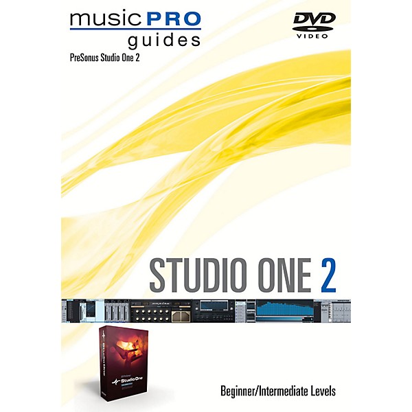 Hal Leonard Studio One 2 Beginner/Intermediate Level Music Pro Guide Series DVD