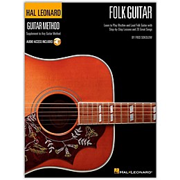 Hal Leonard Folk Guitar Method - Learn to Play Rhythm and Lead Folk Guitar (Book/Audio Online)
