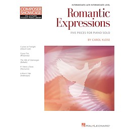 Hal Leonard Romantic Expressions - Composer Showcase Intermediate Piano Solo by Carol Klose