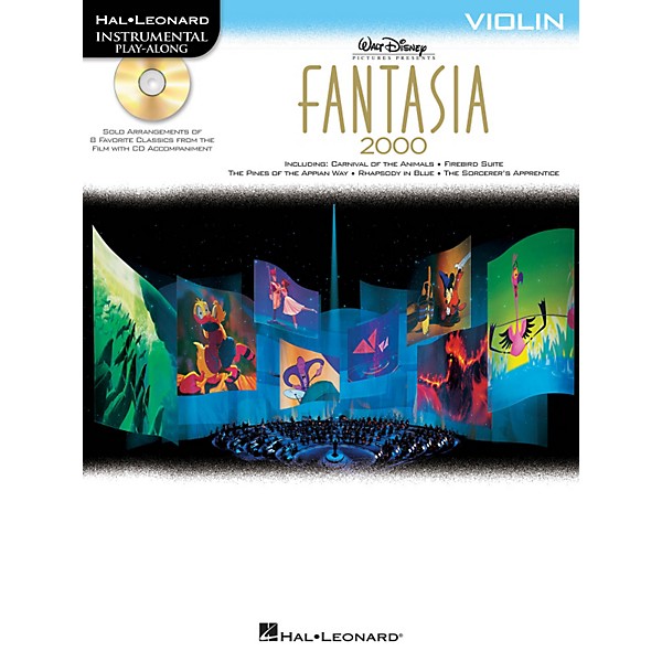 Hal Leonard Fantasia 2000 For Violin - Instrumental Play-Along Book/CD
