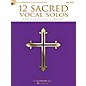 Hal Leonard 12 Sacred Vocal Solos - Low Voice And Piano - With A CD Of Piano Accompaniments thumbnail