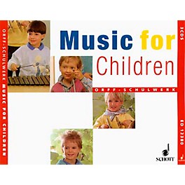 Schott Music For Children Accompaniment CD's (Complete Set Of 3) for Orff