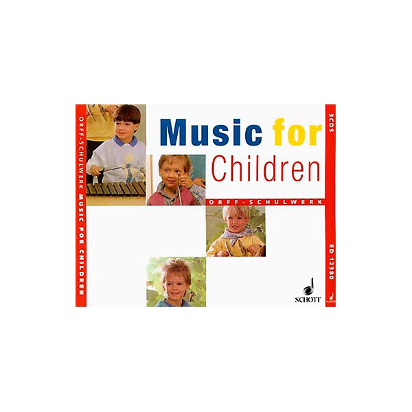 Schott Music For Children Accompaniment CD's (Complete Set Of 3) for Orff