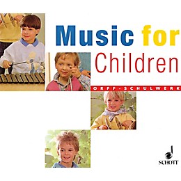 Schott Music For Children Accompaniment CD's (Complete Set Of 3) for Orff