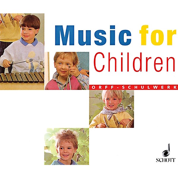 Schott Music For Children Accompaniment CD's (Complete Set Of 3) for Orff