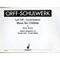 Schott Music For Children Vol. 4 Minor - Bordun by Carl Orff arr by Hall/Walter thumbnail