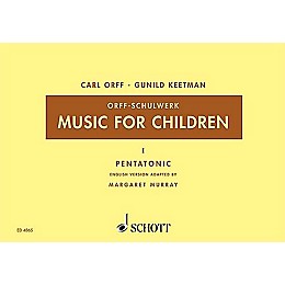 Schott Music For Children Vol. 5 Minor Triads Bordun by Carl Orff arr by Hall/Walter