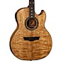 Open Box Dean Exhibition Quilt Ash Acoustic-Electric Guitar with Aphex Level 2 Gloss Natural 190839652713 thumbnail