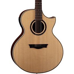 Dean Natural Series Florentine Cutaway Acoustic-Electric Guitar with Aphex Gloss Natural