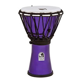 Toca Freestyle ColorSound Djembe Metallic Blue 7 in. Toca Freestyle ColorSound Djembe Metallic Indigo 7 in.