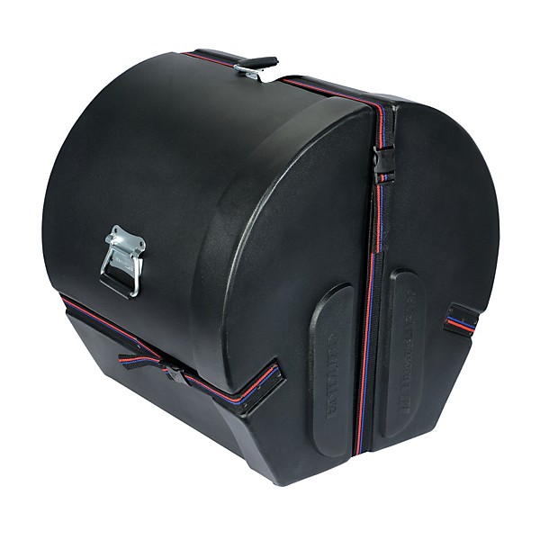 Humes & Berg Enduro Bass Drum Case with Foam Black 16x18