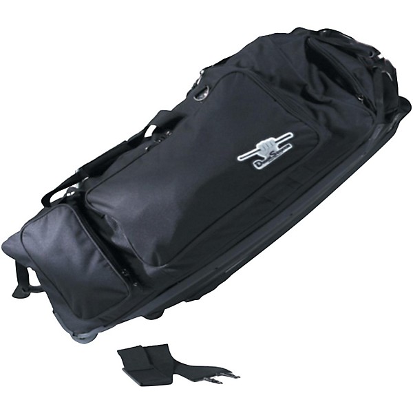 Open Box Humes & Berg Drum Seeker Tilt-N-Pull Companion Bag Level 2 Black, 30.5x14.5x12.5 190839826060