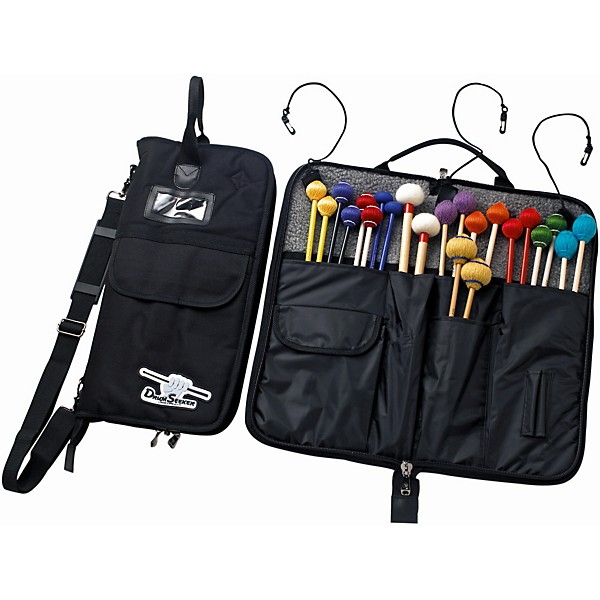 Meinl Percussion MSB-1 Standard Drum Stick/Mallet Bag with External Pocket  and Floor Tom Hooks, Black (VIDEO) : Amazon.in: Musical Instruments