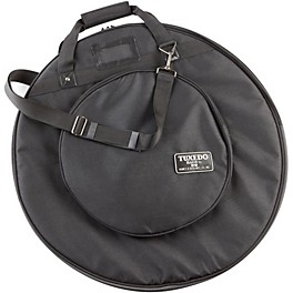 Humes & Berg Tuxedo Cymbal Bag with Shoulder Strap Black 22 in.