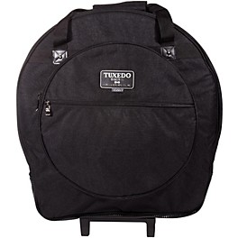 Humes & Berg Tuxedo Tilt-N-Pull Cymbal Bag with Dividers Black 22 in.